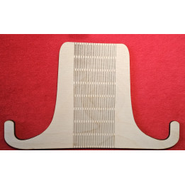 Chevalet en bois flexible pour livres, tablettes ou cadres