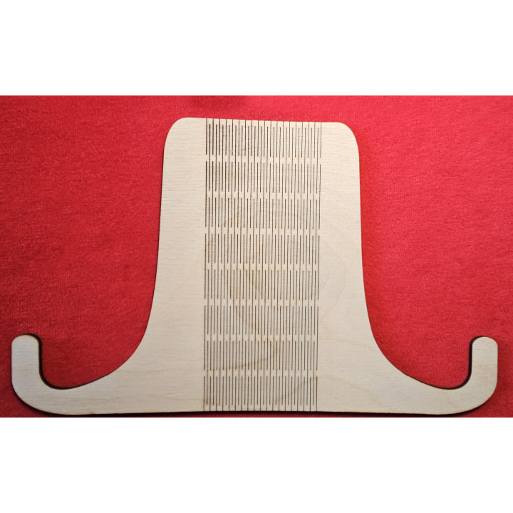 Chevalet en bois flexible pour livres, tablettes ou cadres