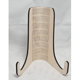 Chevalet en bois flexible pour livres, tablettes ou cadres
