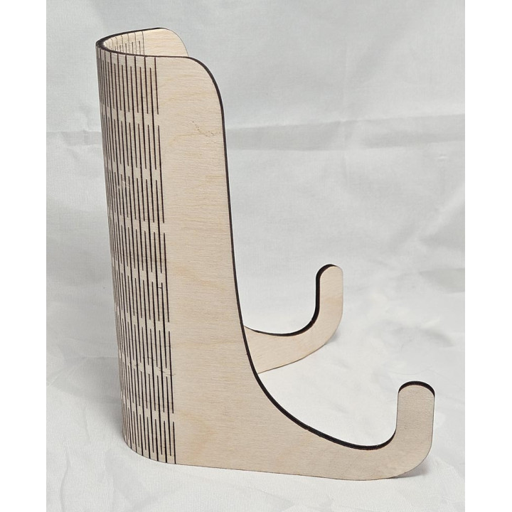 Chevalet en bois flexible pour livres, tablettes ou cadres