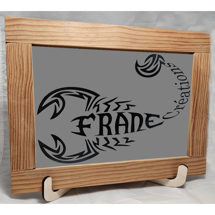 Chevalet en bois flexible pour livres, tablettes ou cadres