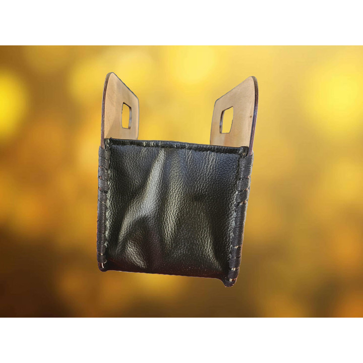 Sac à main en bois et simili cuir – Élégance naturelle et style épuré
