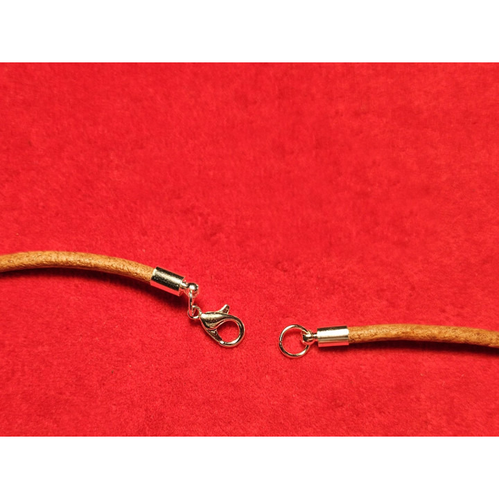 Collier duo de cœurs bois – pendentif artisanal